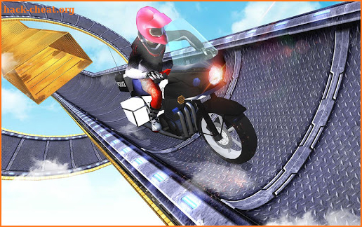 Impossible Mega Ramp Moto Bike Tricky Stunts 2019 screenshot