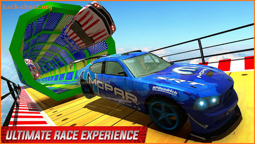 Impossible Mega Ramp Sports Car Stunt Drive screenshot