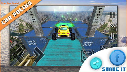 Impossible Monster Car Stunt Racing screenshot