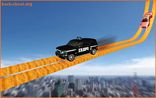 Impossible Police Jeep Stunts screenshot