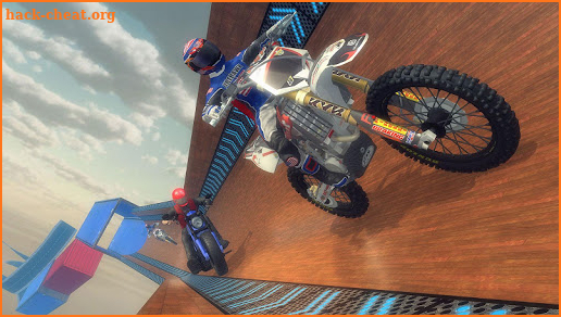 Impossible Ramp Moto Bike Tricky Stunts screenshot