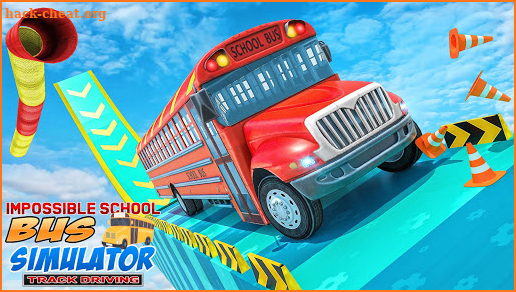 Impossible School Bus Simulator Tracks Driving screenshot