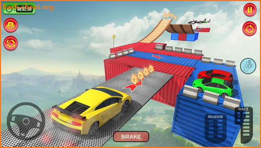 Impossible Sky Tracks - Crazy Car Diving Simulator screenshot