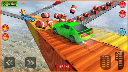 Impossible Sky Tracks - Crazy Car Diving Simulator screenshot