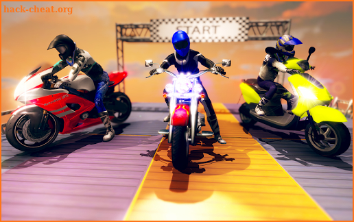 Impossible Stunt Bike Racing Games 2018: Sky Road screenshot