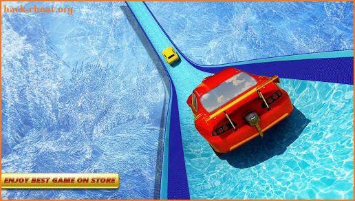 Impossible Stunts Car Mega Ramp Ice Racing screenshot