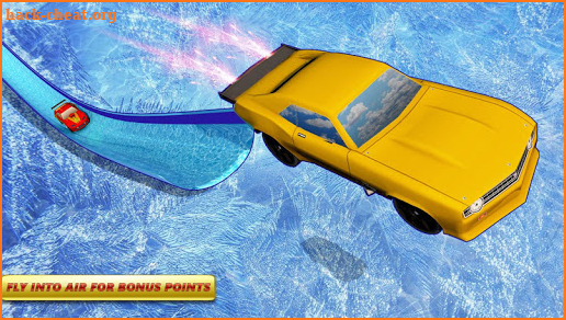 Impossible Stunts Car Mega Ramp Ice Racing screenshot