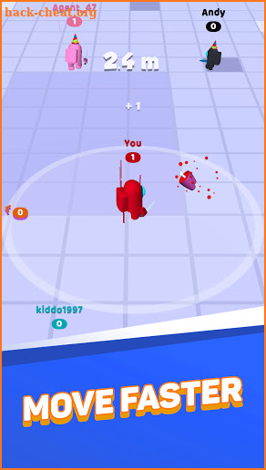 Imposter Move - Move.io Battle in Space screenshot