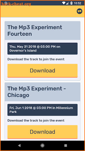 Improv Everywhere - The Mp3 Experiment screenshot