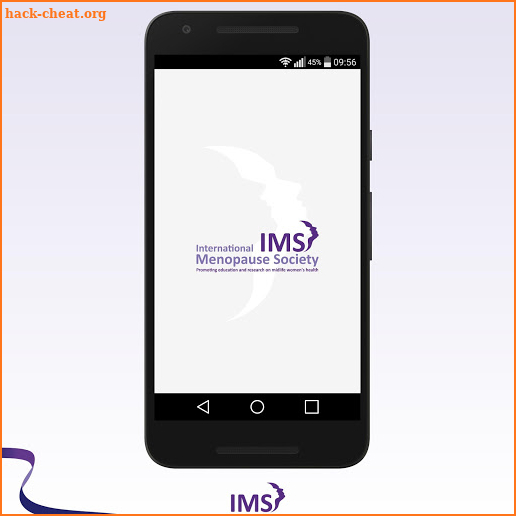 IMS International Menopause Society screenshot