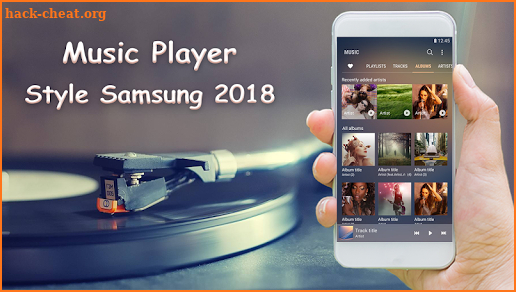 iMusic Player: Music Player Style SamSung 2018 screenshot