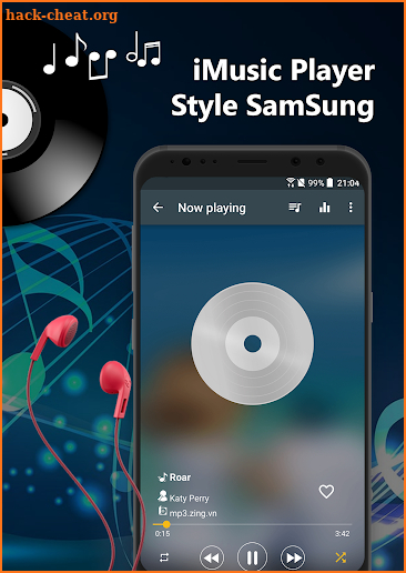 iMusic Player: Music Player Style SamSung 2018 screenshot