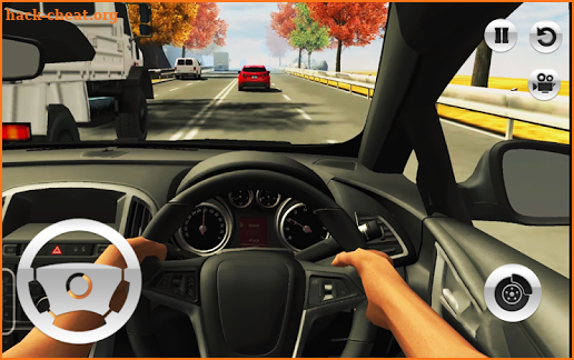 In Car Racing : Highway Road Traffic Racer Game 3D screenshot