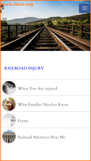 In Case of Railroad Injury screenshot