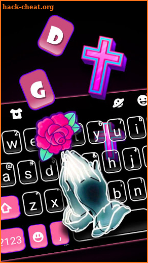 In God We Trust Keyboard Theme screenshot