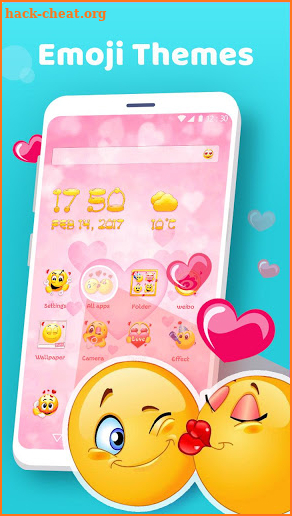 IN Launcher - Themes, Emojis & GIFs screenshot