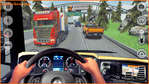 In Truck Driving 2: Euro new Truck 2020 screenshot