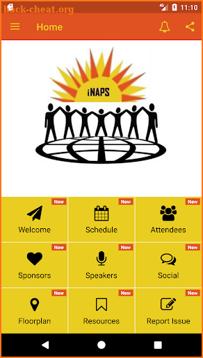 iNAPS Conference screenshot