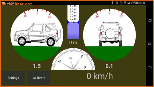 Inclinometer, speedometer pro screenshot