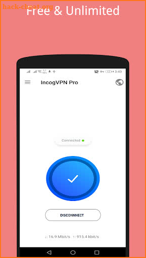 Incog VPN PRO- Free Premium Unlimited Proxy & VPN screenshot