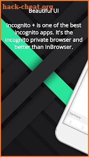 Incognito+ Alpha Private Secure Anonymous Browser screenshot