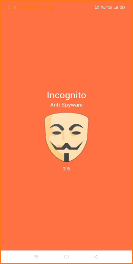 Incognito - Anti Spyware screenshot