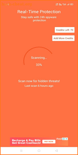 Incognito - Anti Spyware screenshot
