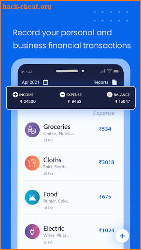 Income & Expense Tracker screenshot