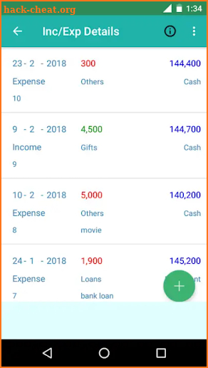 Income Expense Manager Pro screenshot