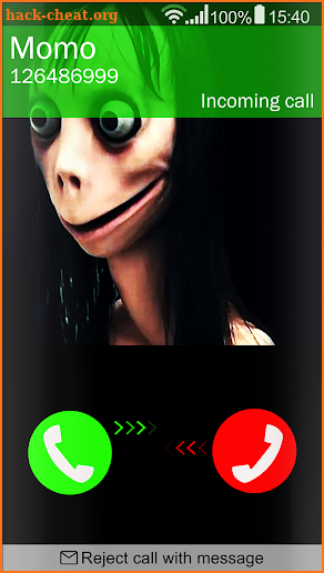 Incoming Call From MOMO! screenshot