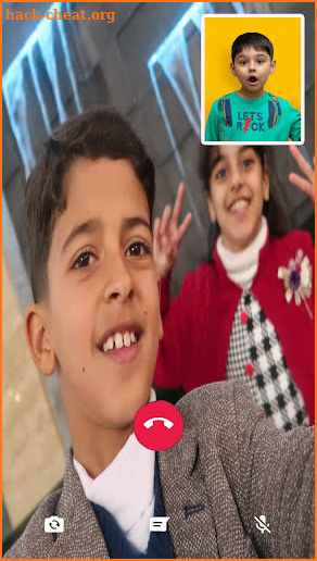 incoming call Hossam family screenshot