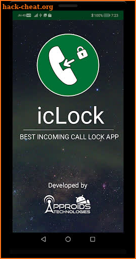 Incoming Call Lock screenshot