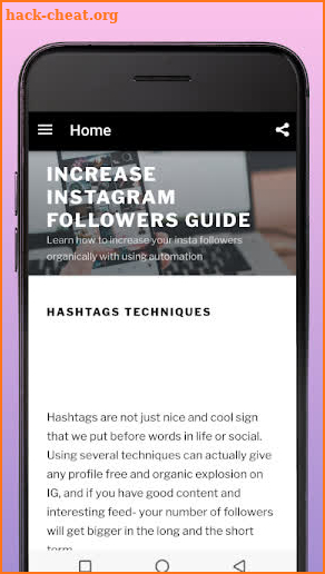 Increase Instagram Followers - Free Guide screenshot