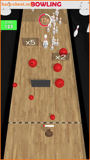 increasing bowling ball screenshot