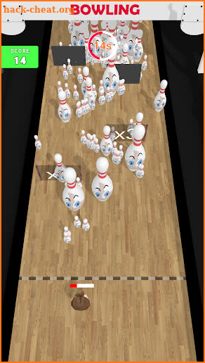 increasing bowling ball screenshot