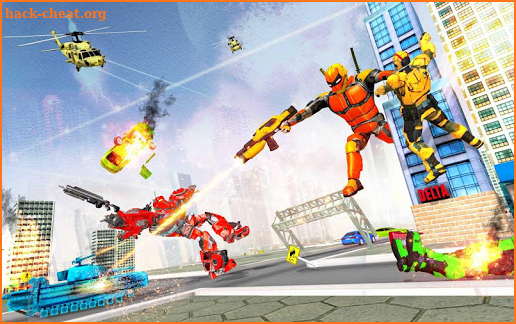 Incredible Grand Robot Hero Street Fighting screenshot