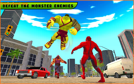 Incredible Monster City Hero Battle Mission 2021 screenshot