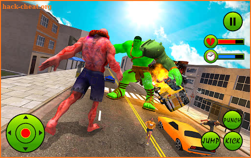 Incredible Monster Hero City Battle Rescue Mission screenshot