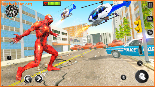 Incredible Monster hero Games screenshot