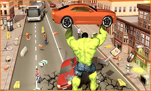 Incredible Monster Hero New City Battle Game screenshot