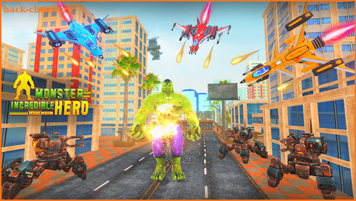Incredible Monster Hero Smash City screenshot