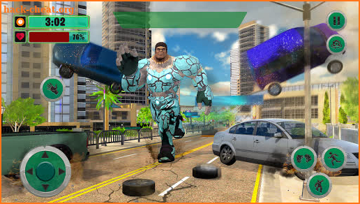 Incredible Monster hero: Superhero fighting games screenshot