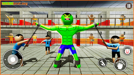 Incredible Monster Stickman Giant Hero Fighting screenshot