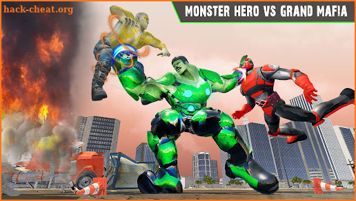 Incredible Monster Superhero City Battle screenshot