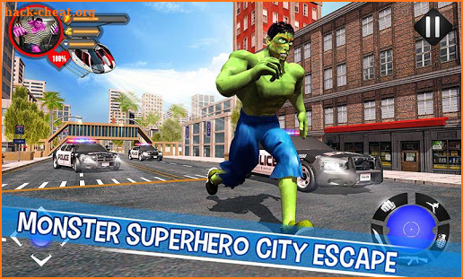 Incredible Monster: Superhero Prison Escape Games screenshot