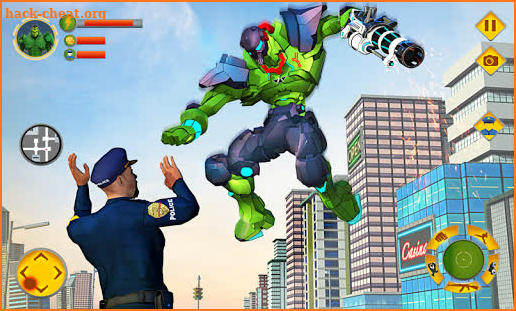 Incredible Monster Transform Robot Shooting Games screenshot