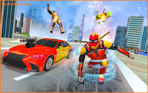 Incredible Super Ninja Robot Battle Games screenshot