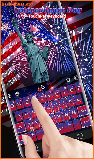 Independence Day Keyboard Theme screenshot