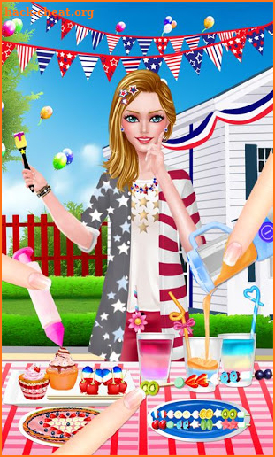 Independence Day Party Dressup screenshot
