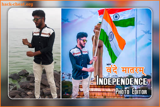 Independence Day Photo Editor - Indian Flag Face screenshot